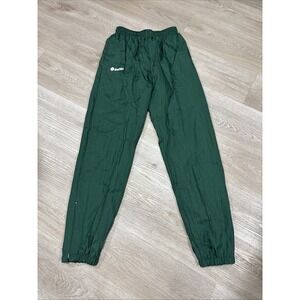 Vintage Y2K Lotto Soccer Football Green Athletic Lined Track Jogger Pants Men S